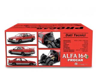 Alfa Romeo 164 Procar Prototipo 1988 Rosso alfa - Rot Laudoracing 1:18 Resinemodell (Türen, Motorhaube... nicht zu öffnen!)